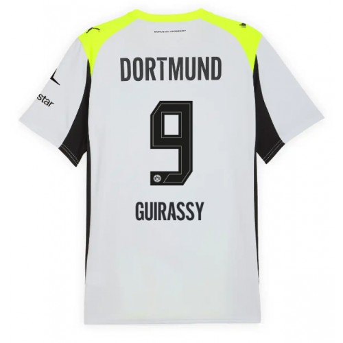 Borussia Dortmund Serhou Guirassy #9 Replika Bortatröja 2025-26 Kortärmad Borussia Dortmund Serhou Guirassy #9 Replika Bortatröja 2025-26 Kortärmad